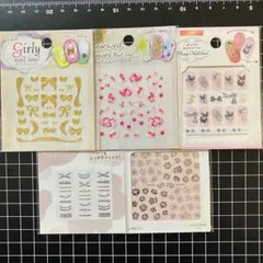 ネイルシール　ネイルステッカー　D