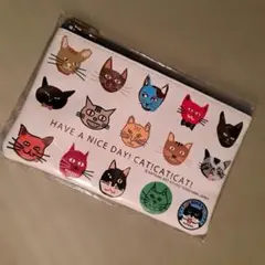 KATSUSHIMA ART STUDIO 猫ポーチ
