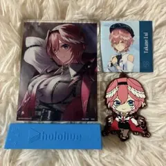 ホロライブ 鷹嶺ルイ アクリルボード ラバーチャーム 缶バッジ まとめ売り