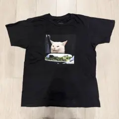 Smudge Lord 猫 グラフィック Tシャツ ブラック M 動物　プリント