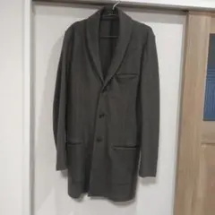 ATTACHMENT　チェスター　コート　ガウン　カシミア混