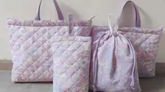 収納バッグセット 入園入学　4点セット