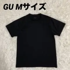 GU ACTIVE メンズ 半袖Tシャツ ブラック Mサイズ 吸汗速乾 スポーツのサムネイル