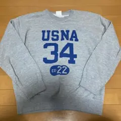 USNA 34 トレーナー サイズF グレー