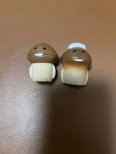 なめこキャラクター マスコット 2個セット