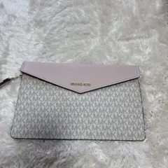MICHAEL KORS ピンク クラッチバッグ