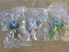 どこでもいっしょ めじるしアクセサリー　3個セット