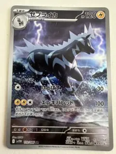 ポケカ　ポケモンカード　ゼブライカ　ar