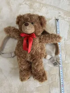 クマ型ぬいぐるみリュック　くまさん　可愛い　カバン　リュックサック　ぬいぐるみ