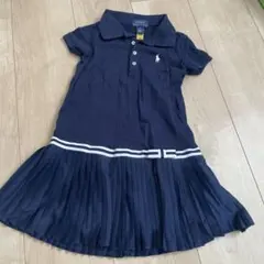 POLO プリーツワンピース　110㎝のサムネイル