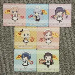 【フルコンプ】ご注文はオムライスですか？ コラボカフェコースター7種