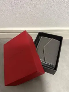 Bonaventura グレー 三つ折り財布 箱付き