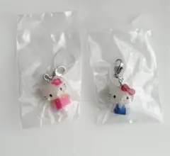 ハローキティ　めじるしアクセサリー　スタンダード　お花　2個セット