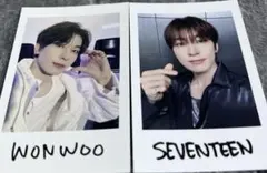 seventeen FOLLOW AGAIN インスタントフォト ウォヌ 2枚のサムネイル