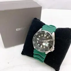6AAM023 稼動品 SEIKO 自動巻き ダイバーズウォッチ ブラック - メルカリ