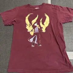 我愛羅キャラクターアニメTシャツ Mサイズ ブラウンヴィンテージ