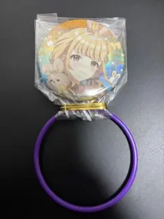 学園アイドルマスター オーロラ箔押し缶バッジ GIGO限定 藤田ことね