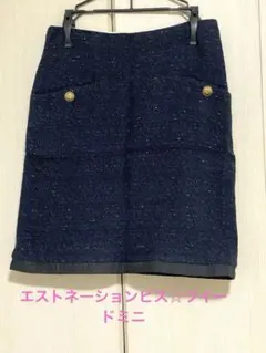 エストネーション☆ツイードミニスカートのサムネイル