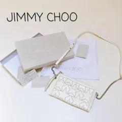 セール【美品箱付き】JIMMYCHOO スタッズ チェーンウォレット ショルダーのサムネイル