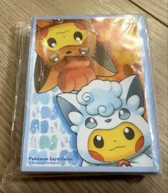 ポケモン デッキシールド アローラロコン＆ロコンポンチョのピカチュウ