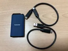 高騰中 外付けSSD Transcend ESD410C 1TBポータブルSSDのサムネイル
