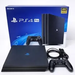 【動作確認済】PS4 Pro CUH-7200B ブラック 本体