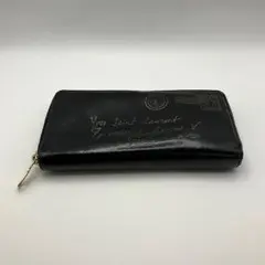 希少 YSL イヴサンローラン Yメール 長財布 ラウンドファスナー ブラック