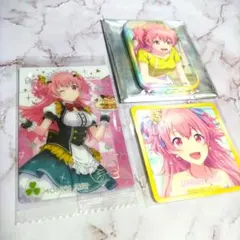 プロセカ　桃井愛莉　ウェハース7　スクエア缶バッチ