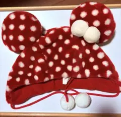 ディズニー　ファンキャップ　ミニー　ドット ミニー ファンキャップ ドット - メルカリ