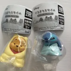 ディズニー くるまりスタイル　スティッチ＆プー
