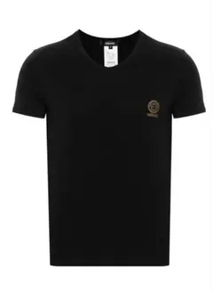 正規品　新品　Versace Vネック 　 　　　　Tシャツ　　BLACKのサムネイル