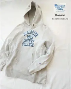 Champion　REVERSE WEAVE　パーカー　青タグ　プルオーバー