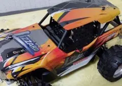 京商 1/8 バギー インファーノ 7.5シャーシ 本体メンテナンス台付ジャンク 京商 1/8 バギー インファーノ 7.5シャーシ 本体メンテナンス台付