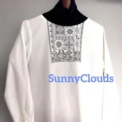 サニークラウズ クロスステッチ刺繍チュニック Lサイズのサムネイル