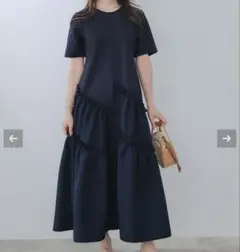 うさぎ様専用リアラpg スラッシュ切り替えカットソーワンピース Liala×PGのサムネイル