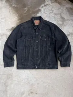 Levi's リーバイス 70503-02 ブラック先染めXL ユーロリーバイス