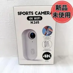 新品✨4Kアクションカメラ 小型 ウェアラブルカメラ 160°広角 コンパクト