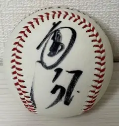 ソフトバンクホークス 中村晃選手直筆サインボール