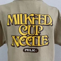 MILKFED. カップヌードル コラボ Tシャツ ベージュのサムネイル