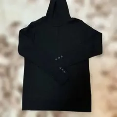 m*n様 ブラックタートルネックニットセーター Mサイズラメ入り