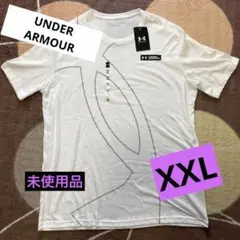 未使用品UNDER ARMOURアンダーアーマー　ホワイト Tシャツ 2XL