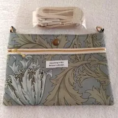 ハンドメイド　スマホケースショルダーバッグとミニポーチ