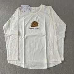 シシュノン　エスケープ　長袖Tシャツ　刺繍　ティータイム　綿100　130