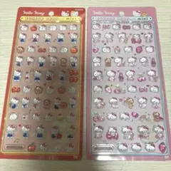 ボンボンドロップシール mini サンリオ ハローキティ レッド ピンク