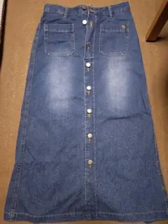 アーノルドパーマー　デニムロングスカート2