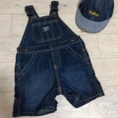 オシュコシュビゴッシュ　オーバーオール　サイズ12M　80相当　OSHKOSH