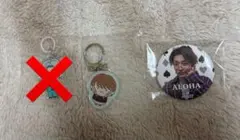 超特急 アロハ アクリルキーホルダー 缶バッジ セット売り