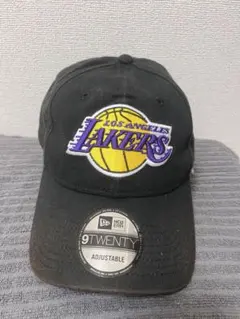 New Era レイカーズ 9TWENTY キャップ ブラック