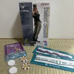 一番くじ　ジョジョの奇妙な冒険　E賞　ジャン・ピエール・ポルナレフ　ほか5点