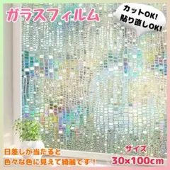 ガラスフィルム　ガラスステッカー　ウォールステッカー　シール　北欧　目隠し